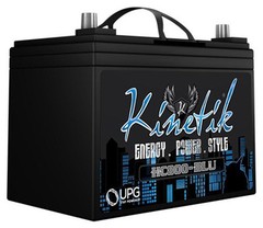 Kinetik Kinetik HC800-BLU 800 Watt 12V High Current AGM Car Audio Power Battery