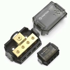 Raptor RDB2 MID SERIES 4-Position 24K Gold Plated Ground Distribution Block