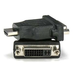 3x HDMI Male to DVI-D 24+5 Pin Female Audio Video Adapter Cable Connector Black