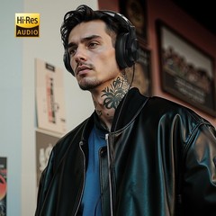 OneOdio A71D Wired Over-Ear Headphones, Studio Monitor Headsets, Hi-Res DJ St…