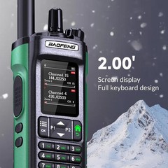 UHF VHF 10W Ham 2 Way Radio GPS Long Range Communication Digital Analog