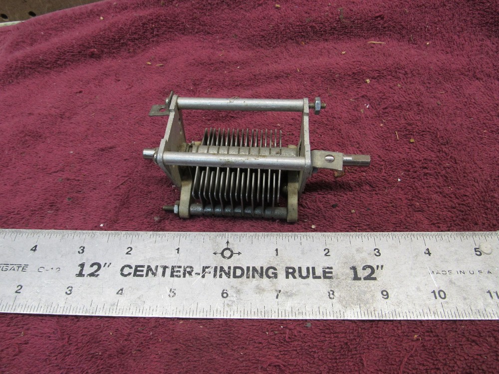 Vintage Johnson Air Variable Capacitor HAM Amplifier/Tuner 20-70 pf +/-