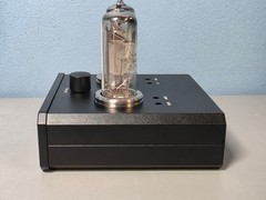Douk Audio P2-FM Magic 6E2 Preamp Stereo Headphone Tube Amplifier w/ Sound Level