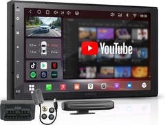 ATOTO AI Android Car Stereo 7” 2DIN Carplay w/OBDII Diag Scanner & TPMS Sensor