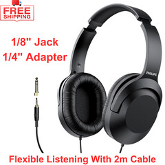 Over Ear Wired Stereo Headphones For Podcast, Studio Monitoring & Record Headset
