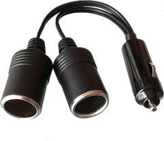 Dual Car Cigarette Lighter Splitter Charger Lot Socket Adapter 12v Auto Outlet