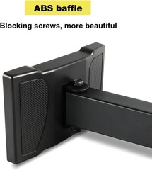 Durable Alloy Steel Speaker Mounts with Swivel, Tilt & 100 lb Limit – 2 Pack