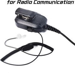 3.5mm Surveillance Balanced Armature Earpiece, Listen Only Headset for Walkie…