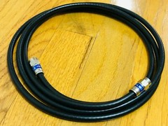 1Ft 2Ft 3 Ft 4 Ft 5 Ft 6Ft RG6 RG-6 Coaxial Coax Cable SAT CATV HDTV BLACK/WHITE