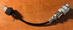 CB Radio Mic Adapter – 4 pin / 5 Pin to RJ45 – Cobra/Galaxy to Anytone AT5000