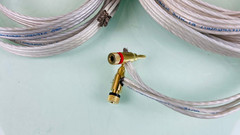 QED SILVER ANNIVERSARY BI WIRE SPEAKER CABLES