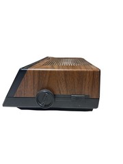 SEO Title: Vintage GE 7-4665B Digital Alarm Clock Radio Woodgrain – Untested