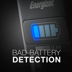 Energizer Battery Charger Plus 12,8,4 Power Plus AA NiMH Rechargeable Batteries