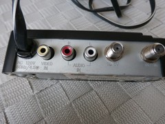 GE RF Modulator All in One Video Games VCR TV Audio Cable