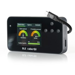 BLE caberQU V4.6 USB-C Cable Tester USB4 40Gbps 240W eMarker Bluetooth