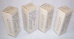 Lot (4) NOS Sylvania 6AU6WB radio tubes,original boxes,tested great!,6AU6A,6AU6