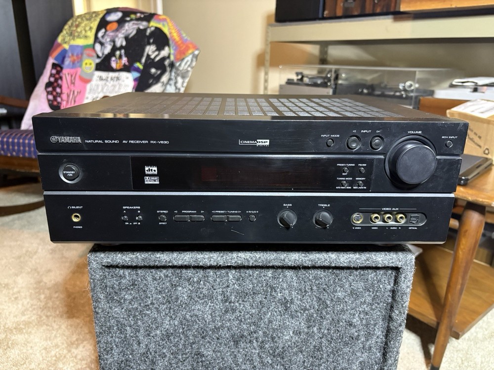 Yamaha RX-V630 Dolby Digital EX 6.1 AV Surround Receiver – Tested