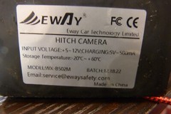 EWAY WiFi Magnetic Hitch Wireless Backup Rear/Front View Camera Rechargeable