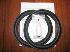 EPI 20,10,100,101, 100W, 200, M3, M110 8″ Filleted Foam Surround Speaker Kit