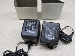 MAW WOEI 120V AC to 12V DC Power Adaptor 5.5mm plug Lot of 2 MW41-1250, -1200500
