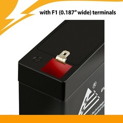ExpertBattery Replacement for 3FM7, 3-FM-7 6V 7Ah UPS Battery