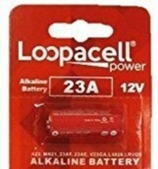 1 LOOPACELL A23 GP23AE 21/23 23A 23GA MN21 GP23 23AE 12v Alkaline Batteries