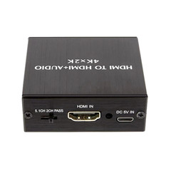 4K * 2K HDMI Stereo Audio Video Extractor Converter HDMI+ Optical SPDIF 3.5mm n