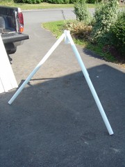 Military Antenna Tripod 29ft Aluminum Portable Antenna Tower Mast Kit