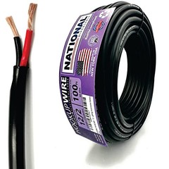 NATIONAL Wire & Cable – 12 AWG 2-Conductor Premium Copper Wire, 12AWG-2C 100 ft