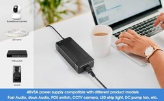 48V 5A Power Adapter Supply for Home Audio Bluetooth Stereo Receiver Amplifier