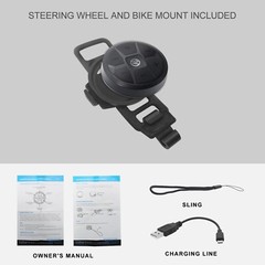Recoil PRC-1 Waterproof Bluetooth Media Button Steering Wheel Remote Control