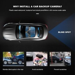 12 LED Ultra HD Backup Camera for Cars, Trucks, SUVs & RVs – Easy Installation