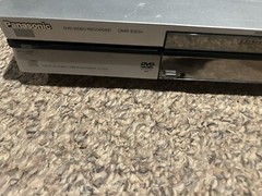 Vintage Panasonic DVD Recorder Player HDD Hard Drive Burner DVR DMR-E80H Read