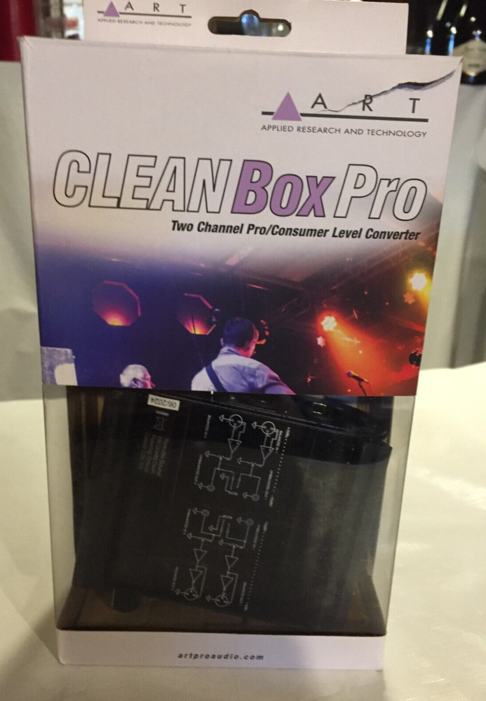 ART Clean Box Pro, Two channel Pro / Level Converter, New