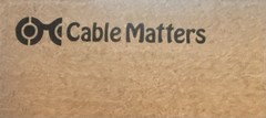 Cable Matters 10ft 90-Degree Right Angle Ethernet Cable Cat6 High Speed Network
