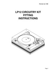 Sondek LP12 Turntable 5-in-1 OWNER’S USER MANUAL