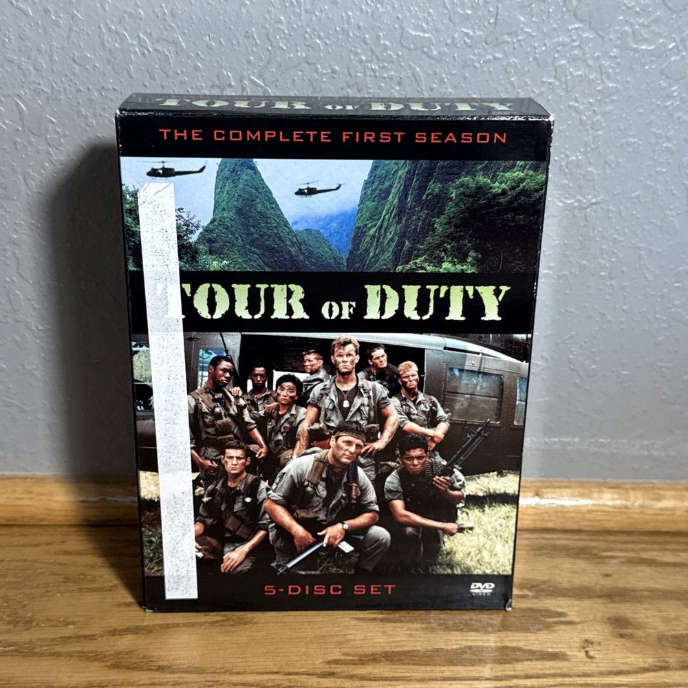 Tour of Duty The Complete First Season 5-Disc DVD Set Vietnam War Series