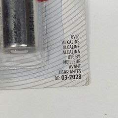 Energizer A544 6-Volt Batteries 6 Pack