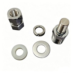 2pcs CB Antenna Stud Mount SO-239 3/8″x24 Thread Heavy Duty For SUV Truck Ham