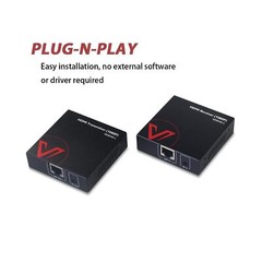 AV Access HDMI Extender Over Cat5e/6a/7 up to 1080P@60Hz 164ft/50m with IR Re…