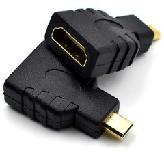 5x Micro HDMI Type D Male To HDMI A Female Cable Adapter Converter Connector
