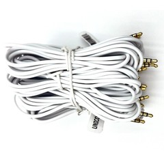 Wholesale Audio Extension Cables 3.5mm AUX MP3 Cable 2m / 6.6Ft Bulk Lot UNICORN