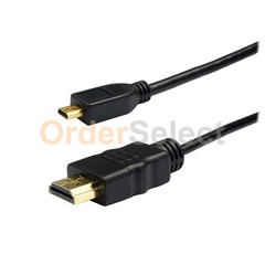 Premium 3FT 3′ Micro HDMI to HDMI Cable for Phone Motorola Xoom Atrix 2 Droid X