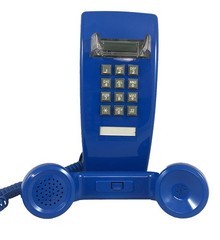 Cortelco 255412-VBA-20M Wall w/ Volume BLUE 2554-V-BL UPC 048044003526