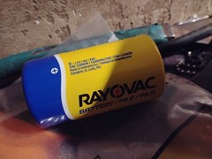 Rayovac D Size Zinc-Carbon Batteries case of 72 disposable we