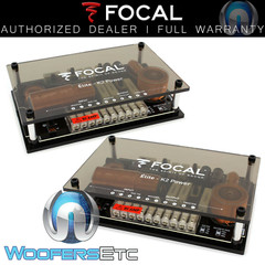 FOCAL XO/ES165KX3 ELITE K2 POWER 3WAY CROSSOVERS FOR COMPONENT SPEAKERS TWEETERS