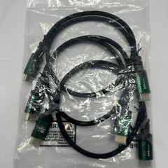 Ritz Gear 4K HIGH SPEED 2FT HDMI CABLE 2.0 Green Braided 3 Pack