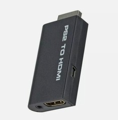 PS2 to HDMI Video Converter Adapter w 3.5mm Audio Output HDTV Monitor US SELLER