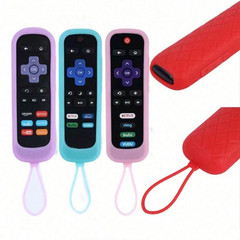 1Pc Silicone Protective Remote Control Cover For Roku TV Remote Holder Glow Case