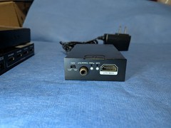 Vanco HDMI Extend Over Ethernet-Transmitter, Receiver, Splitter & 1 Power Supply